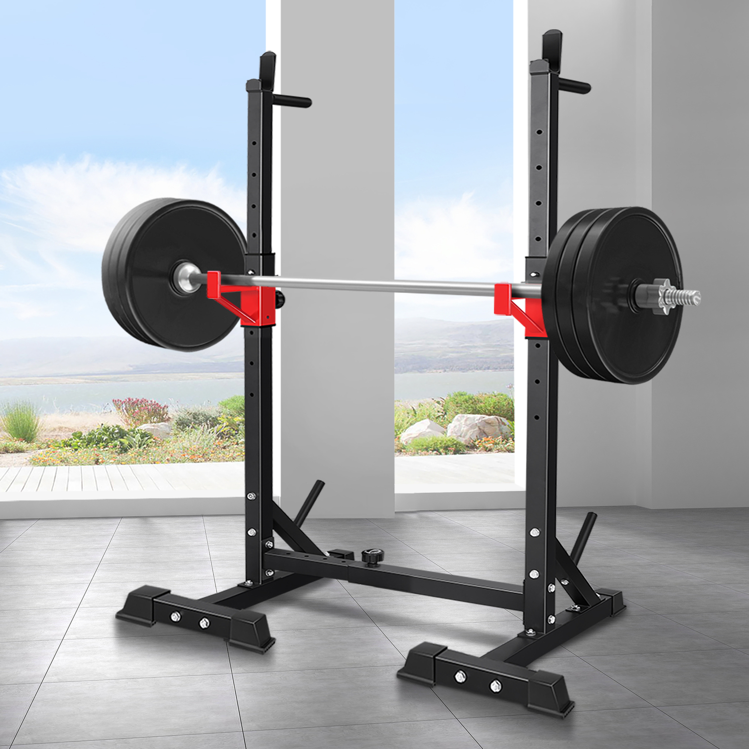 Maude Adjustable Squat Rack