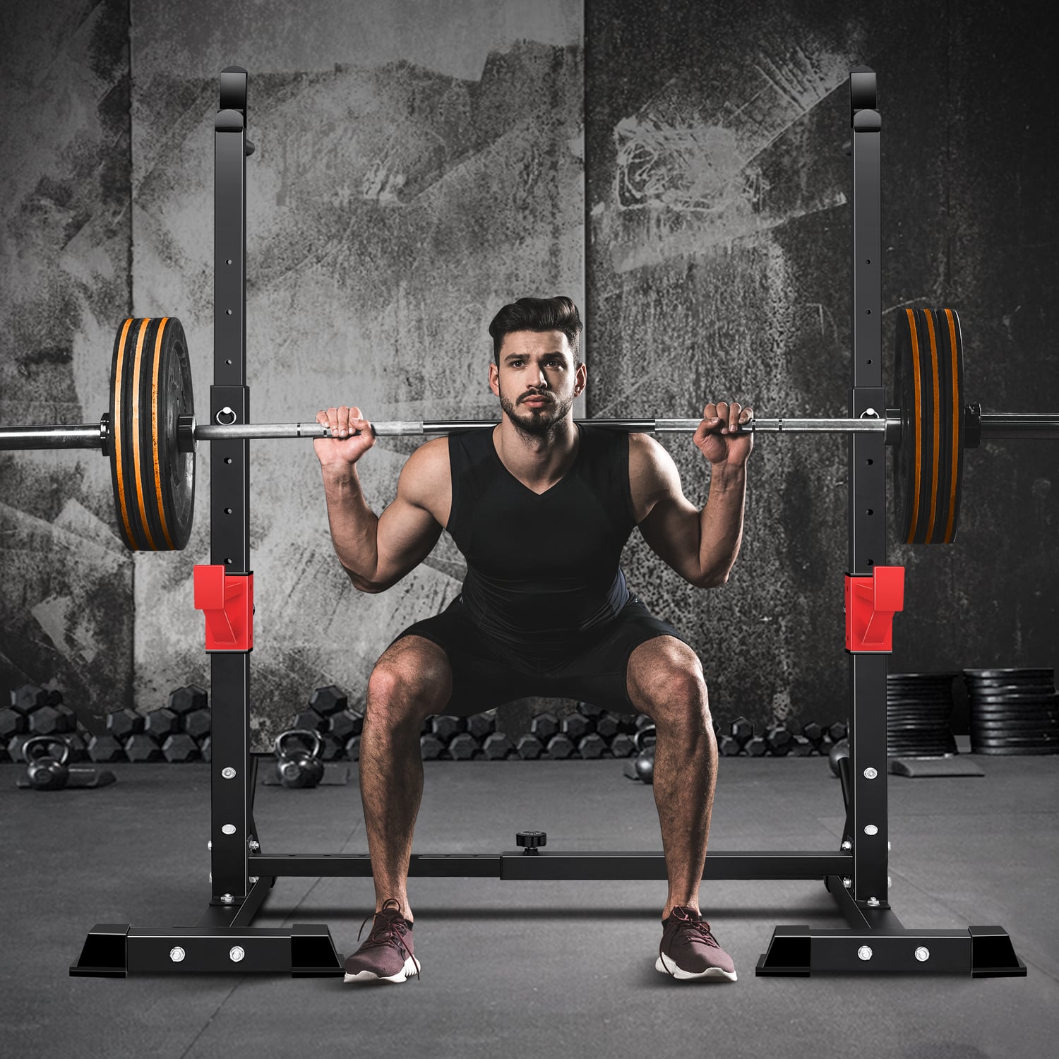 Maude Adjustable Squat Rack