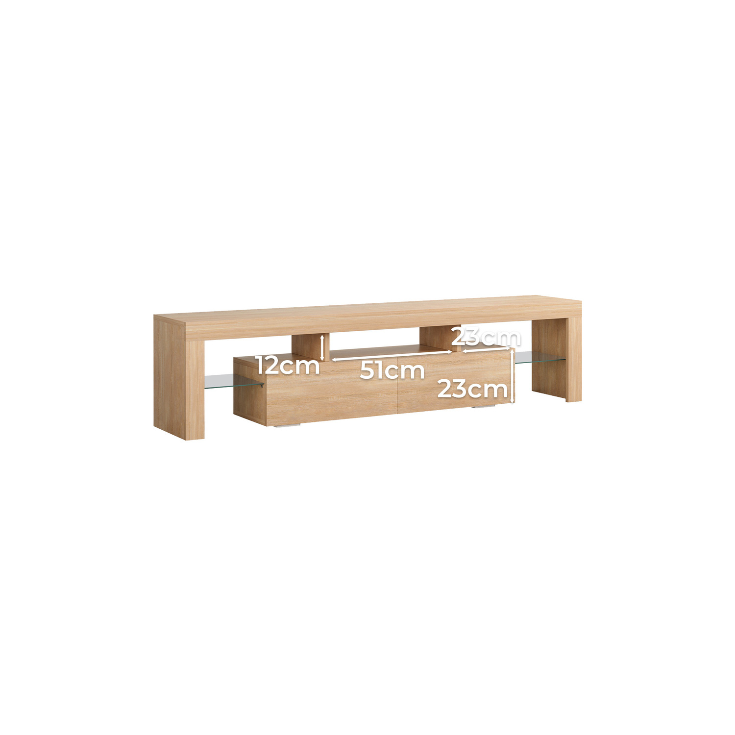 Caron LED Entertainment TV Unit