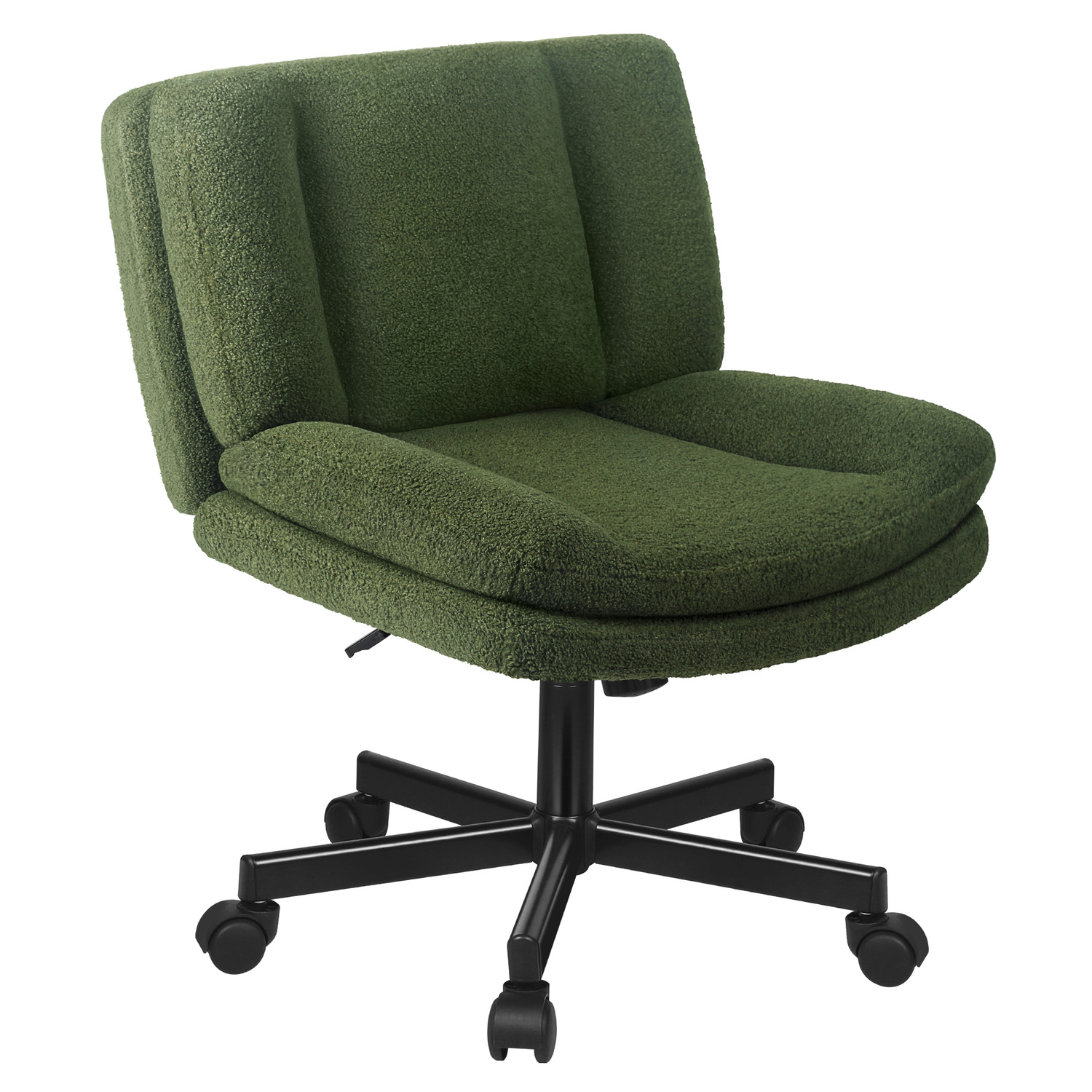 Portham Boucle Office Chair with Castors