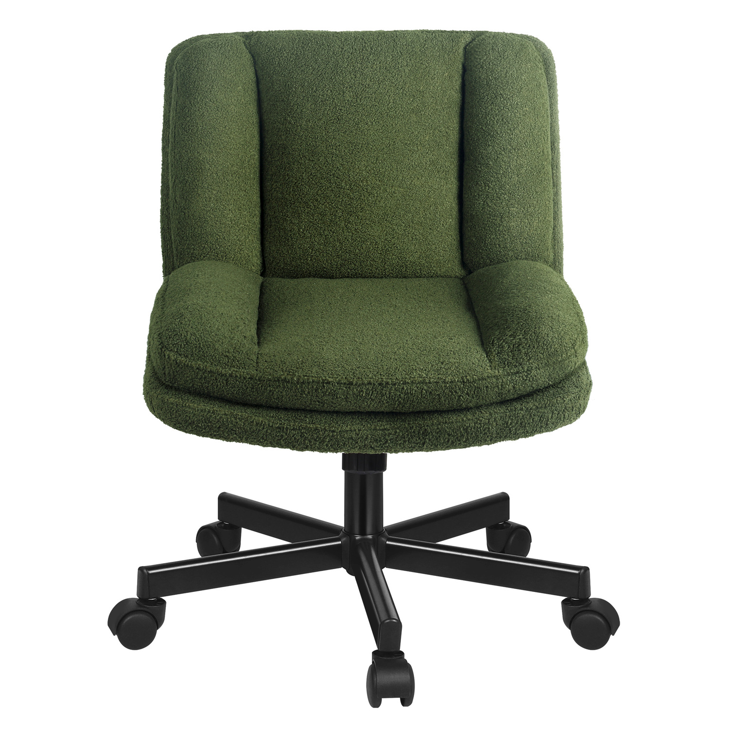 Portham Boucle Office Chair with Castors