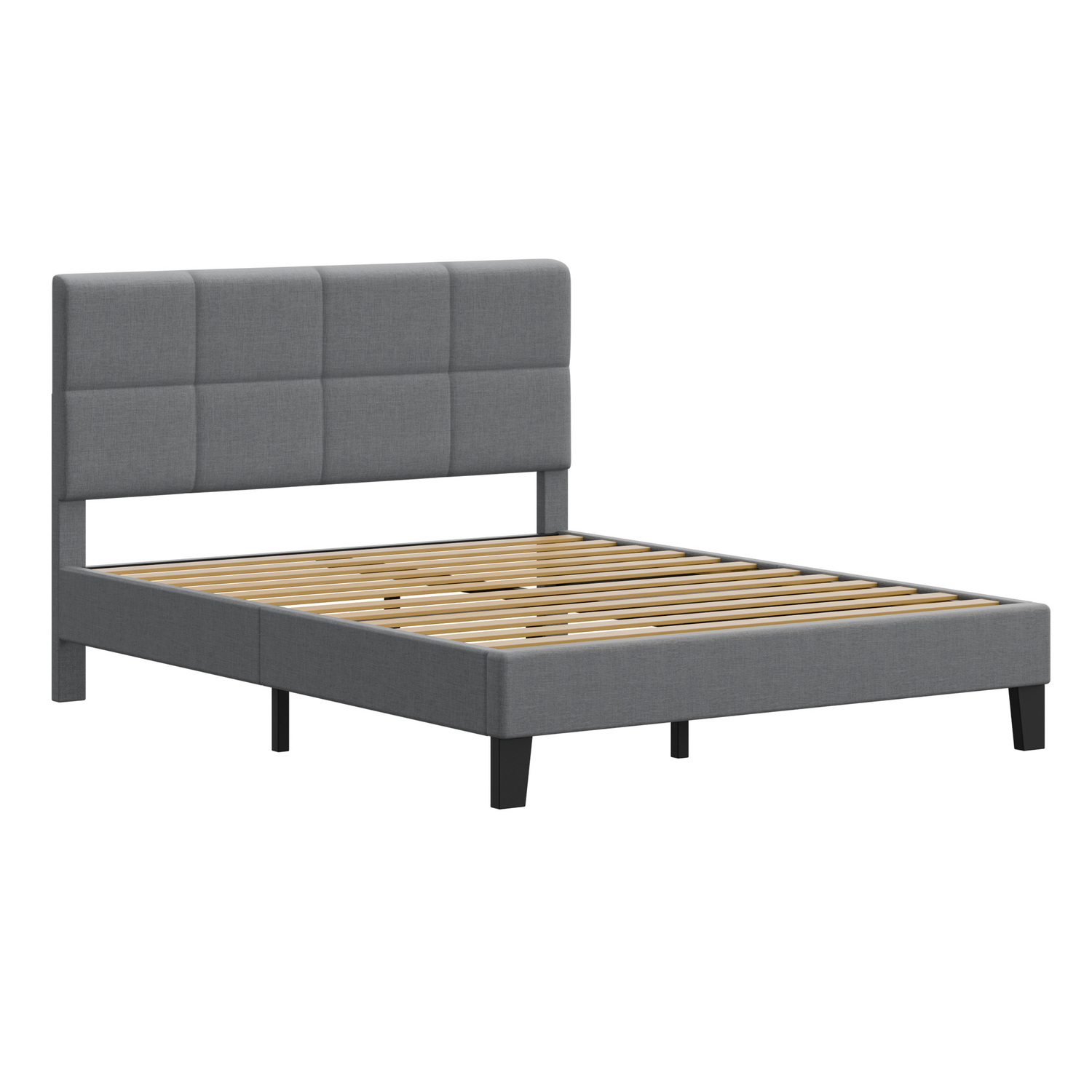 Grey-Cassandra-Upholstered-Bed
