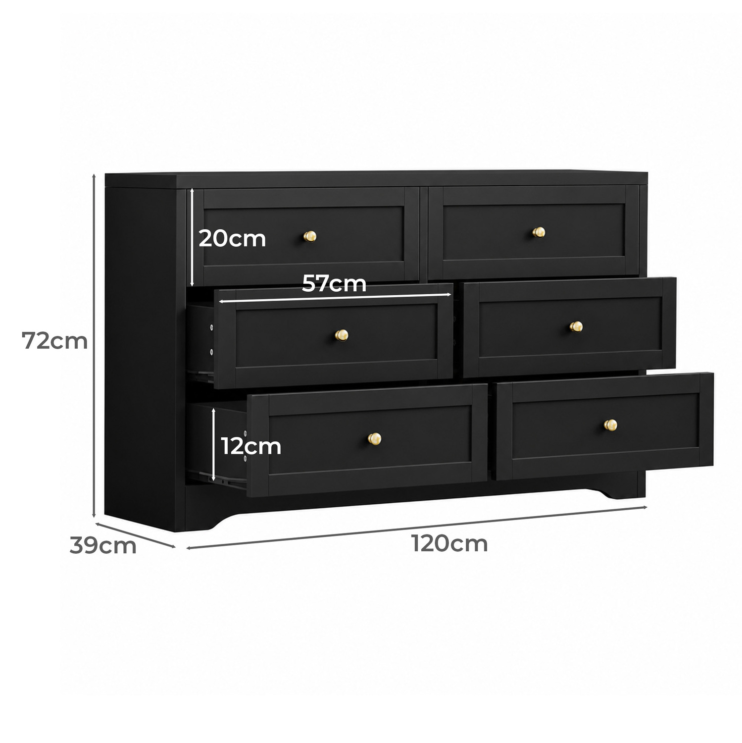 Willow 6 Drawer Chest