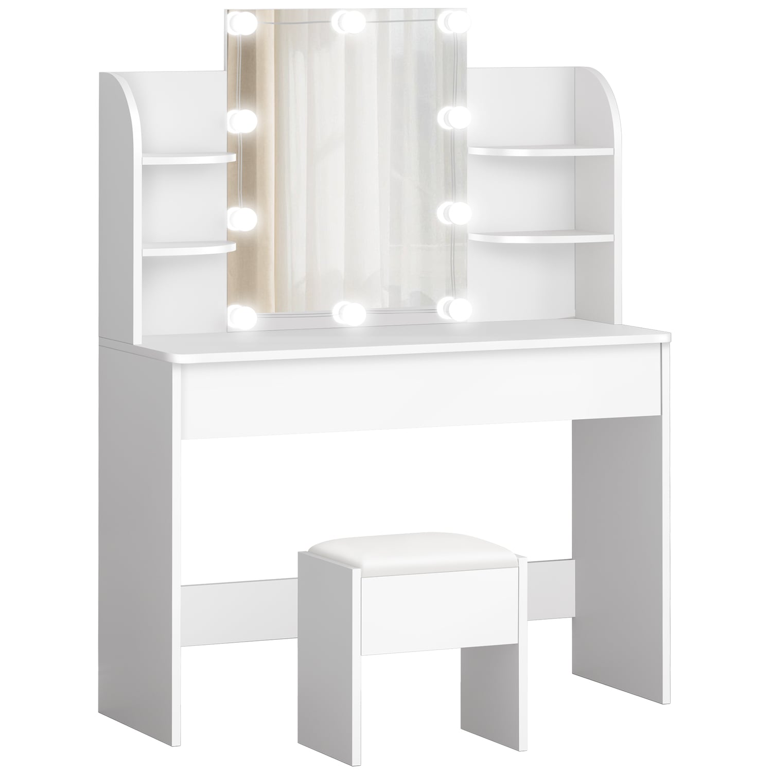 2 Piece Taimi Dressing Table & Stool Set