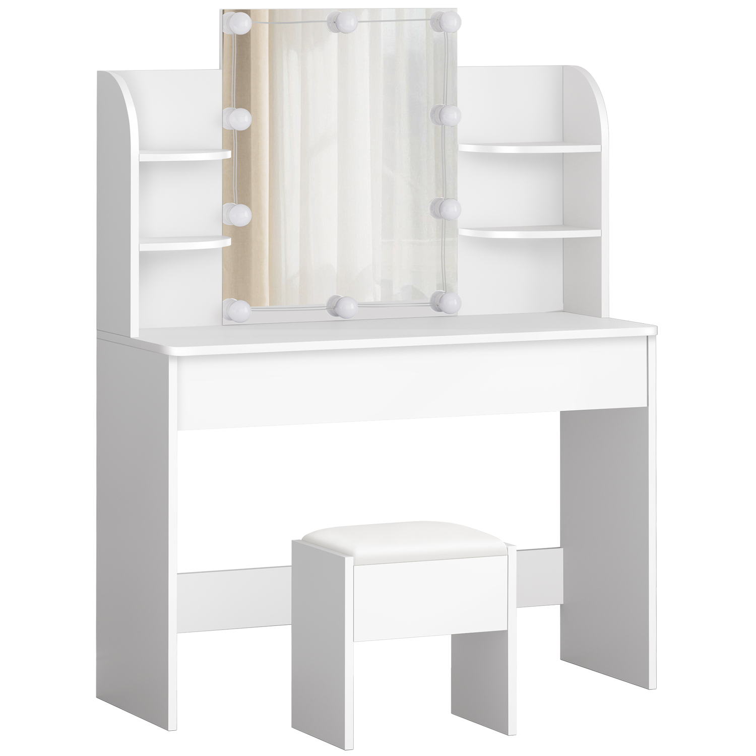 2 Piece Taimi Dressing Table & Stool Set