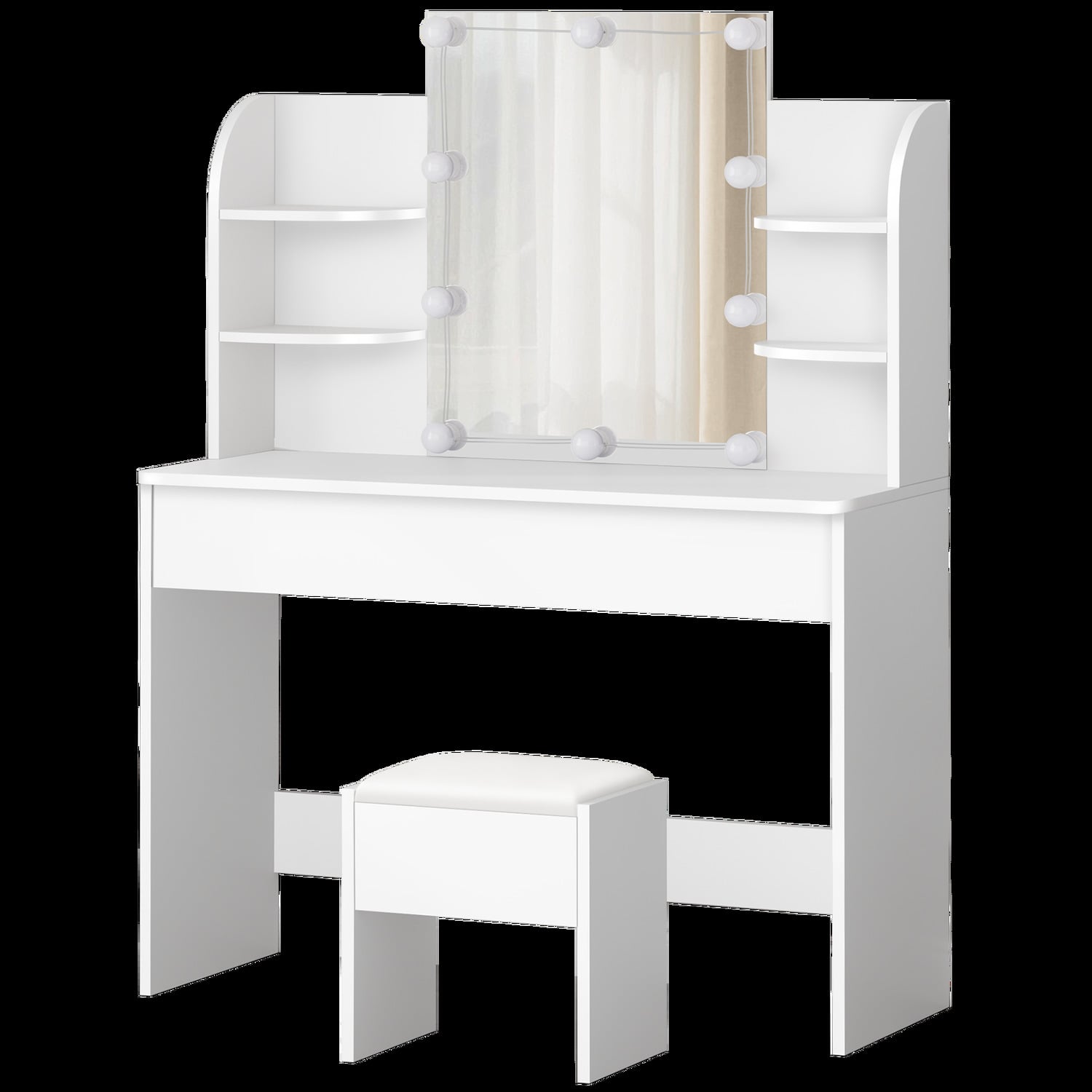 2 Piece Taimi Dressing Table & Stool Set