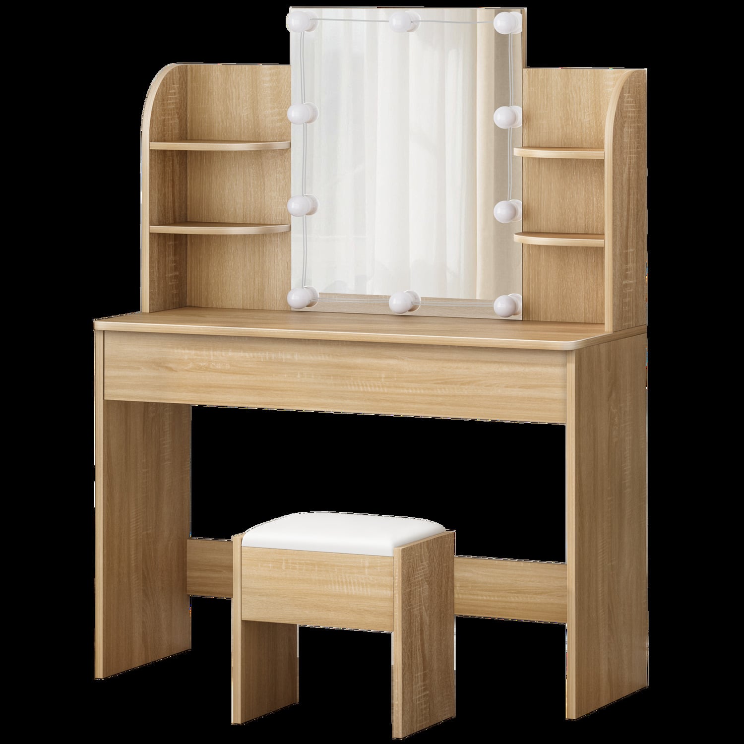 2 Piece Taimi Dressing Table & Stool Set