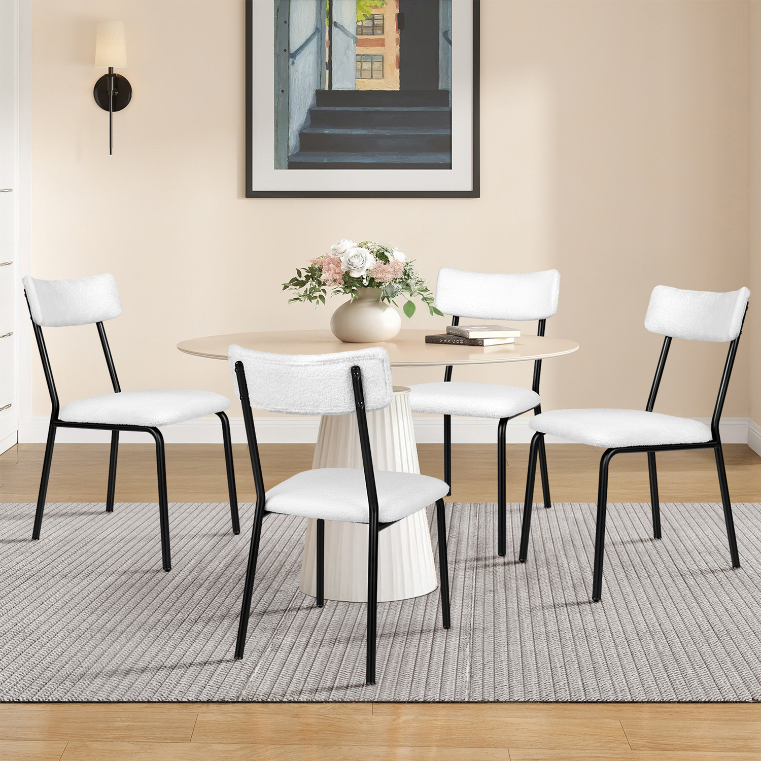 Sierra Teddy Velvet Dining Chairs