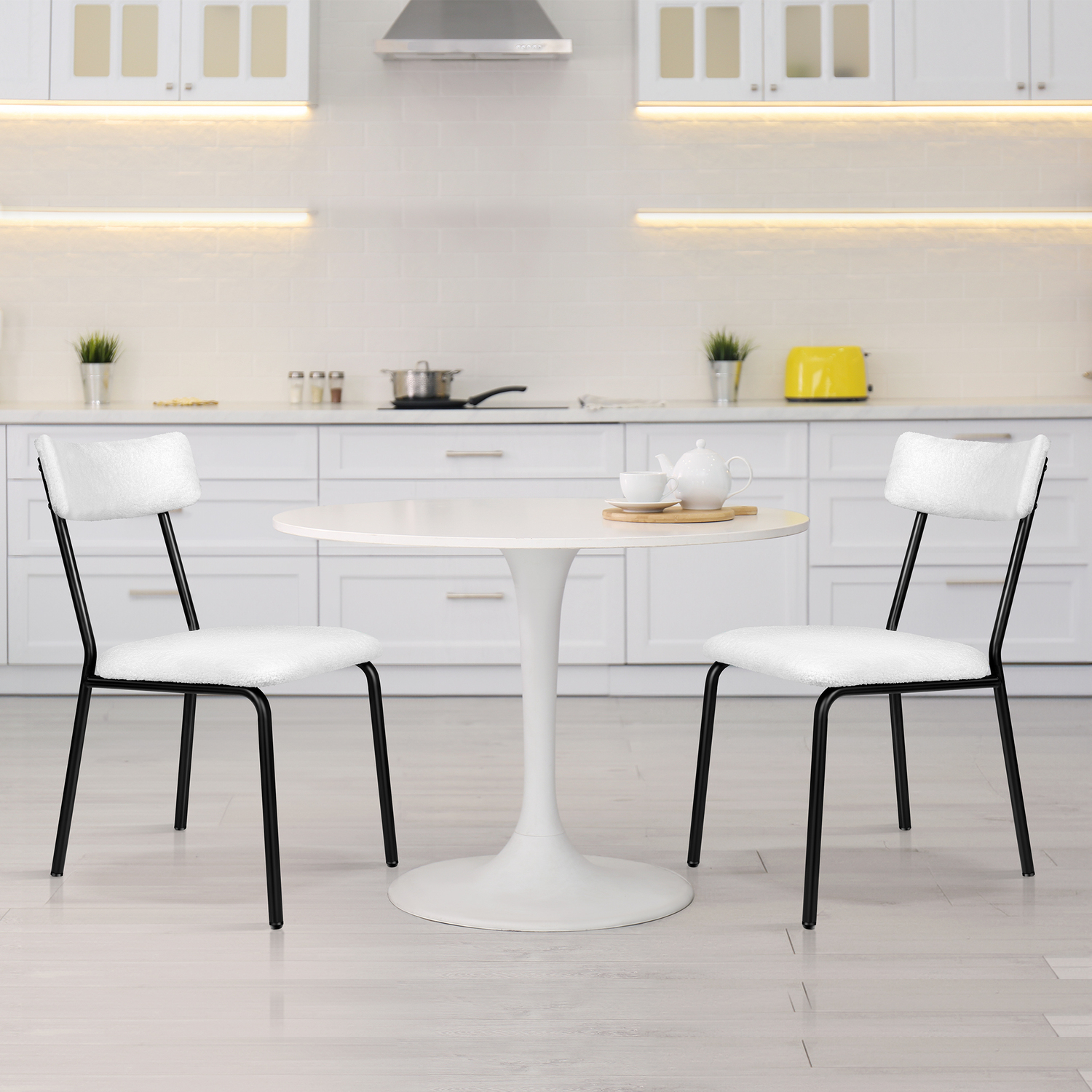 Sierra Teddy Velvet Dining Chairs