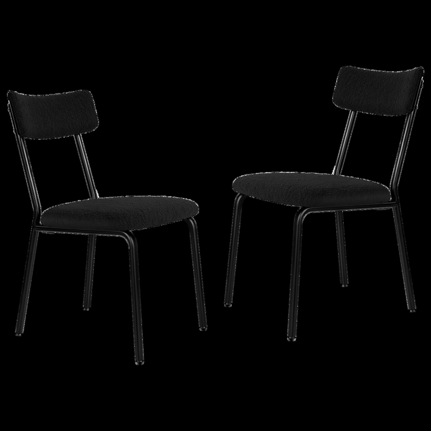 Sierra Teddy Velvet Dining Chairs