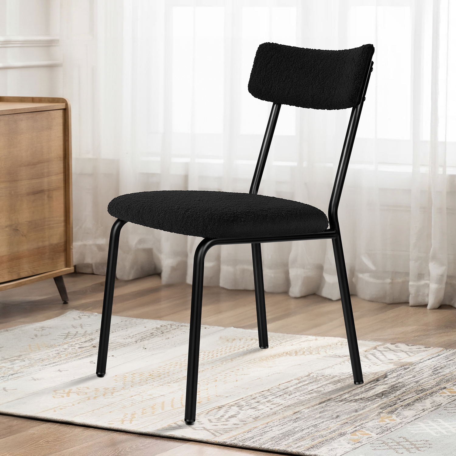 Sierra Teddy Velvet Dining Chairs
