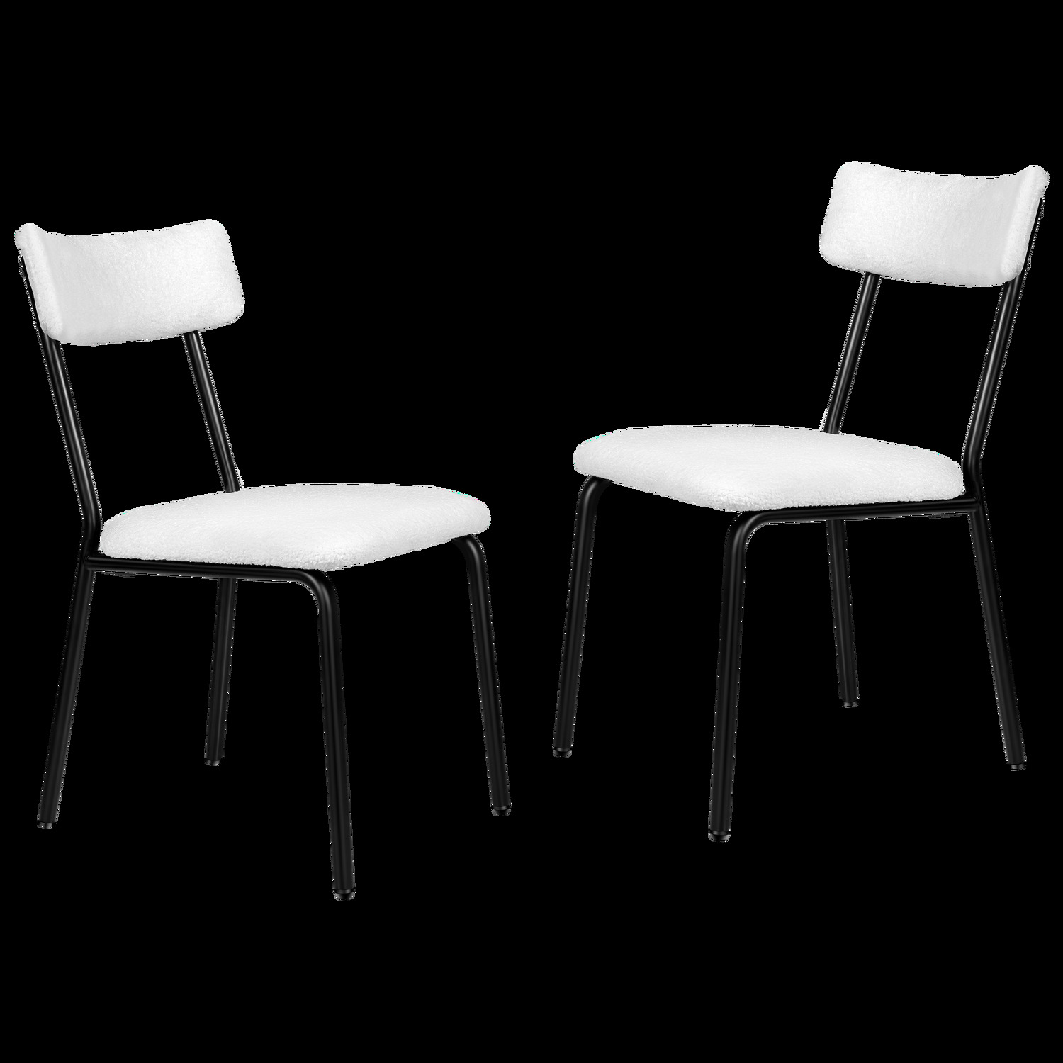 Sierra Teddy Velvet Dining Chairs