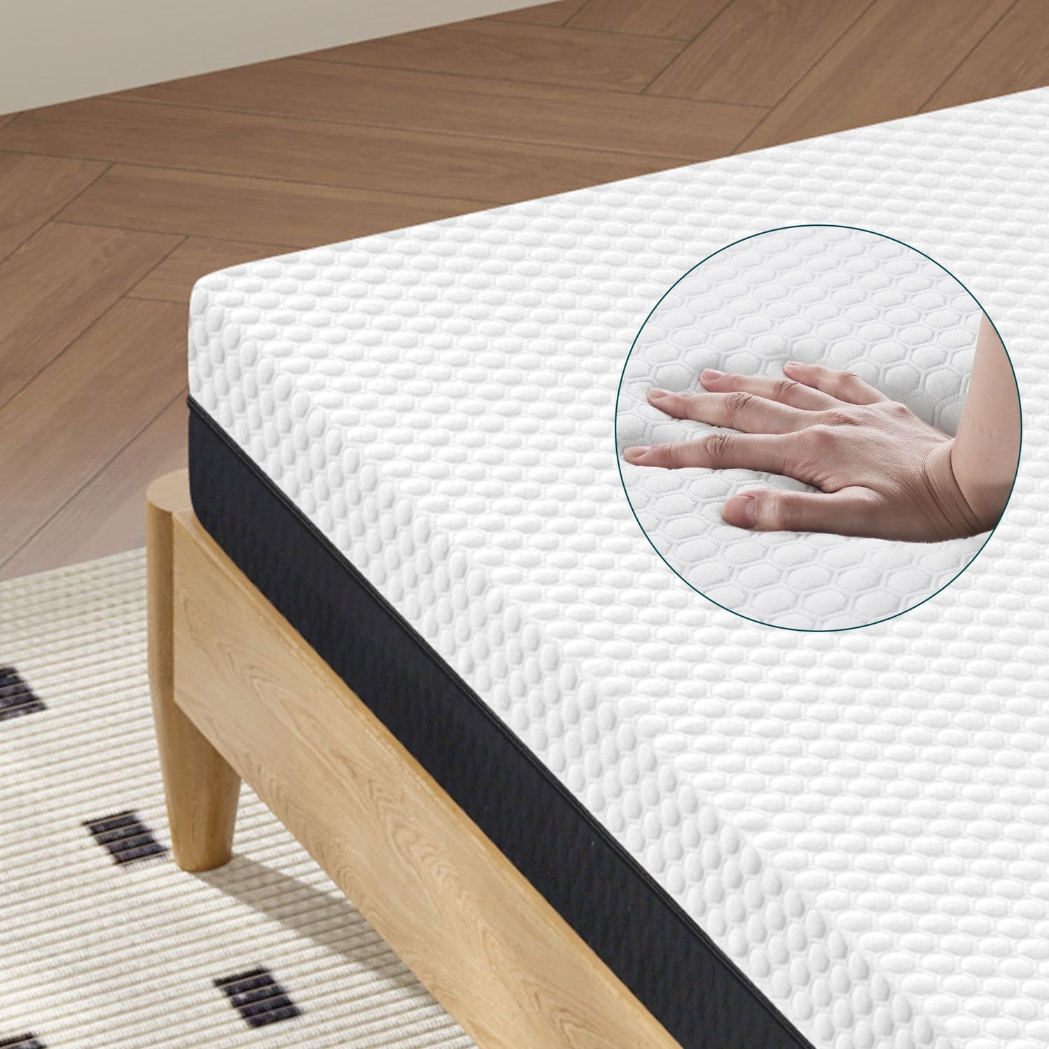 Inaya Flippable Double-Sided Memory Foam Mattress