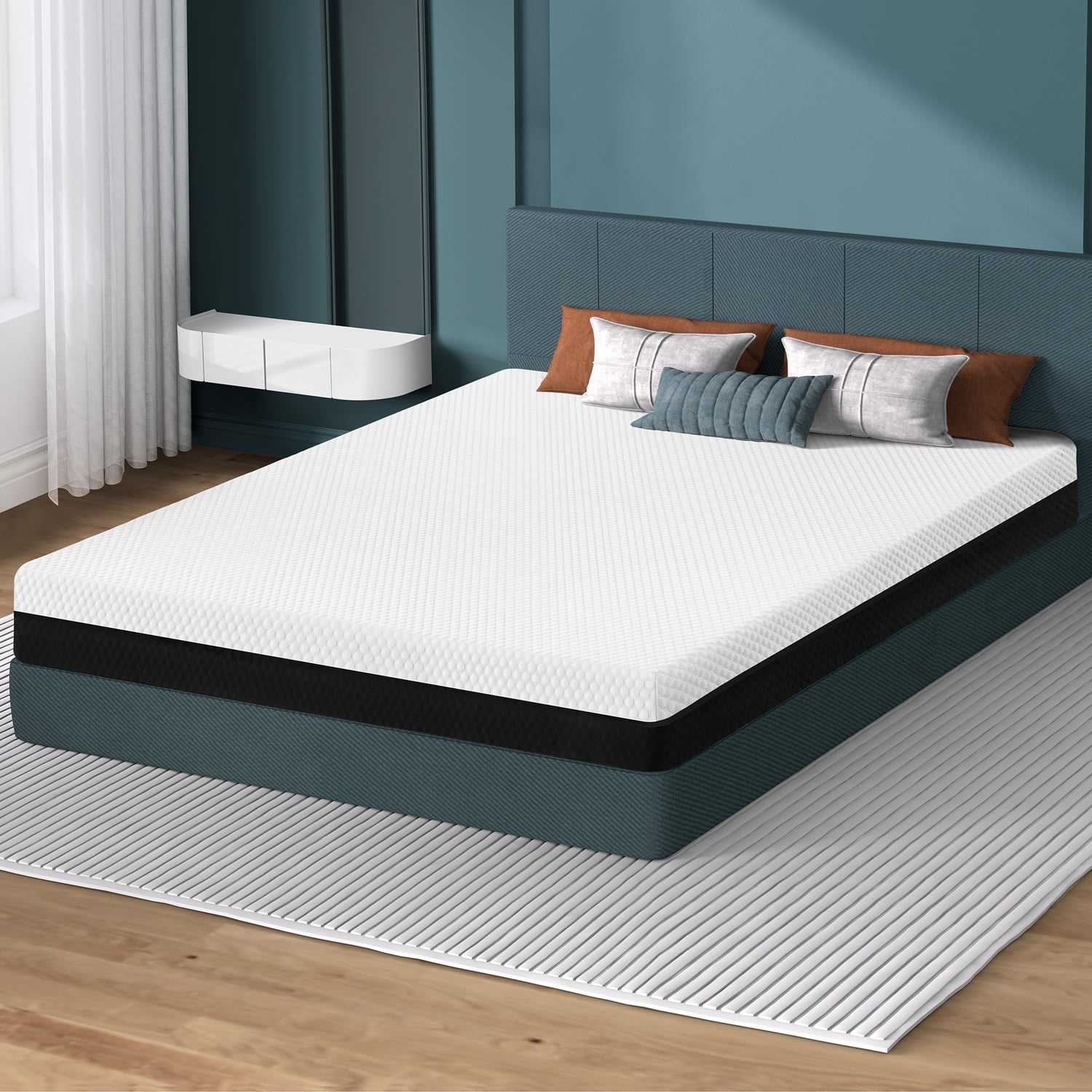 Inaya Flippable Double-Sided Memory Foam Mattress