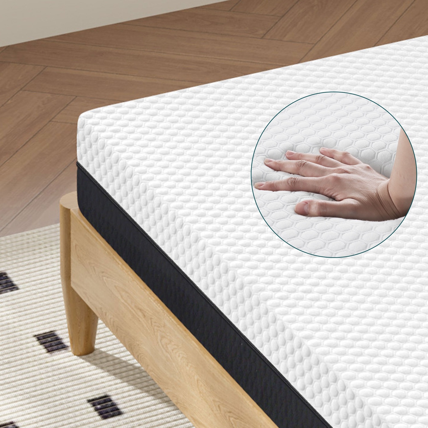Inaya Flippable Double-Sided Memory Foam Mattress