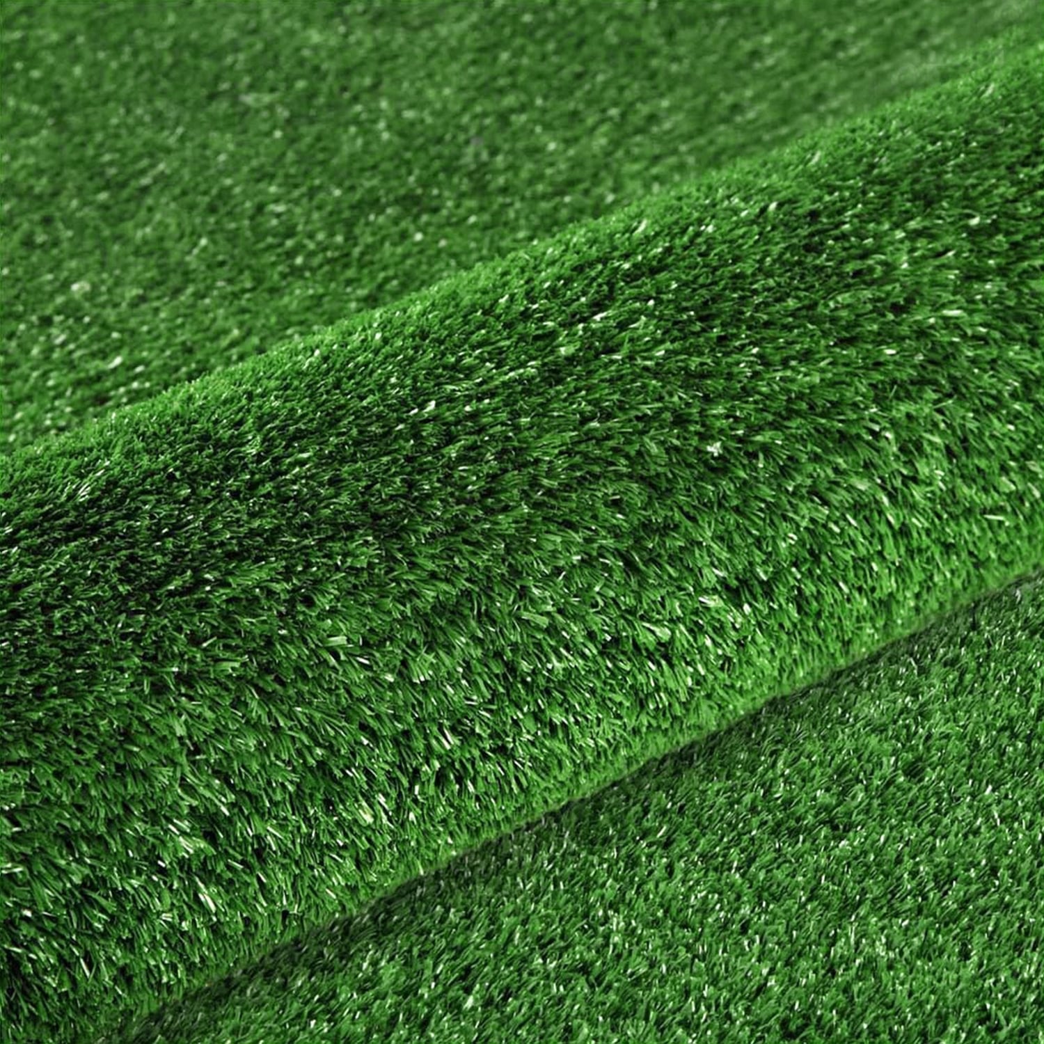 Olive Green Low Pile Artificial Grass