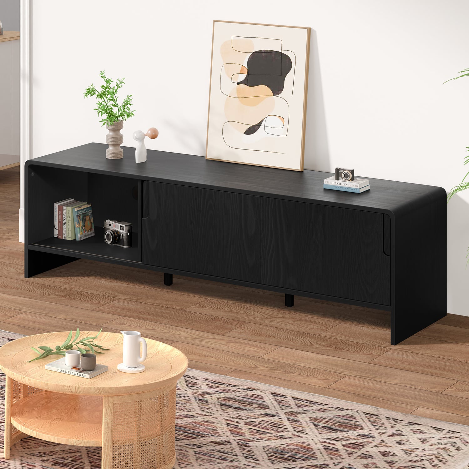 150cm Tyron 2 Sliding Door Entertainment Unit