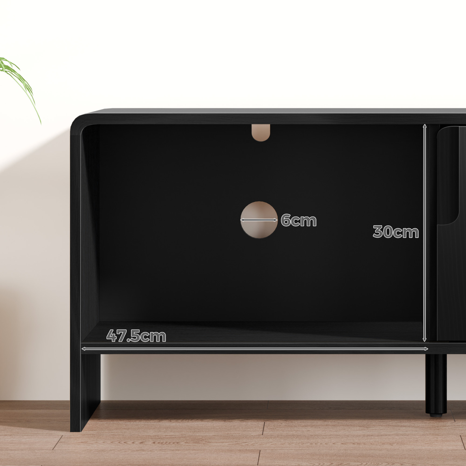 150cm Tyron 2 Sliding Door Entertainment Unit