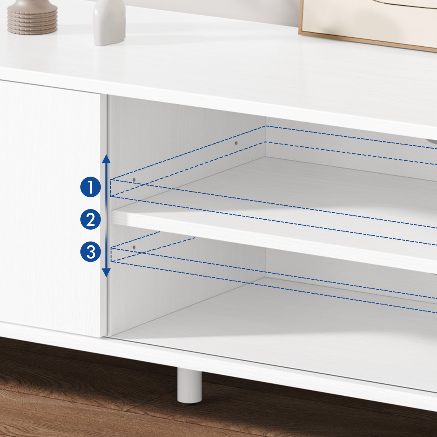 150cm Tyron 2 Sliding Door Entertainment Unit