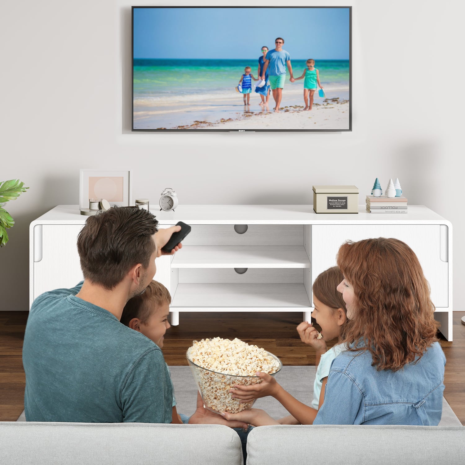150cm Tyron 2 Sliding Door Entertainment Unit