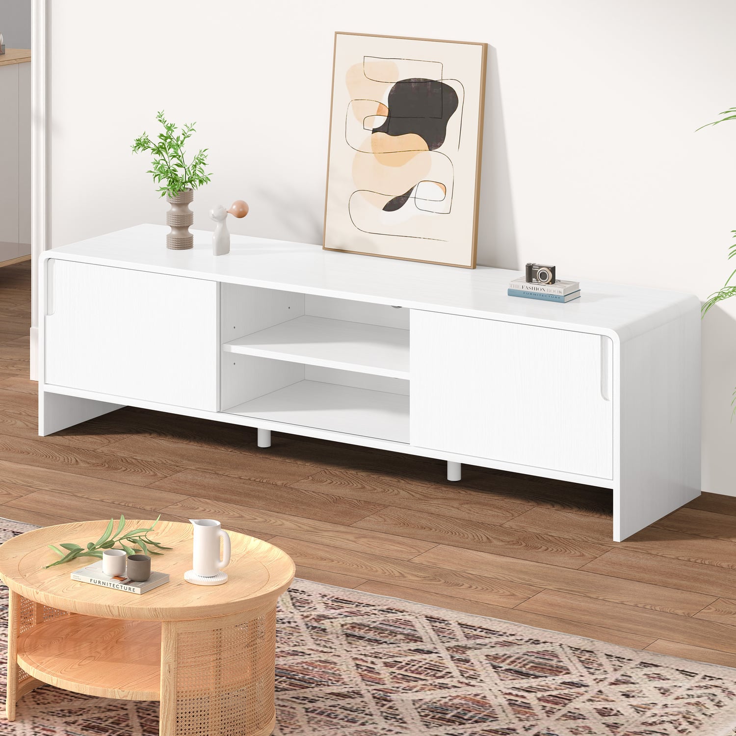150cm Tyron 2 Sliding Door Entertainment Unit