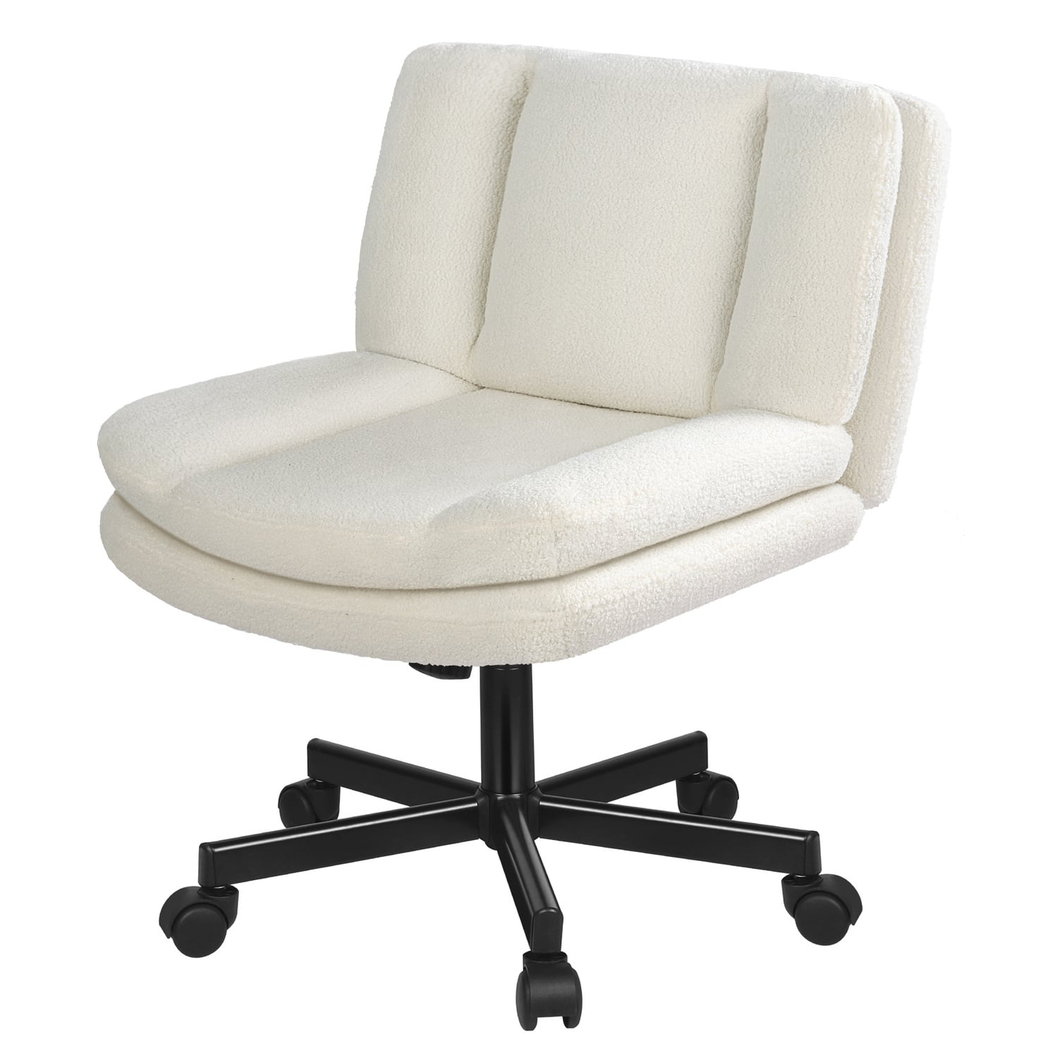 Portham Boucle Office Chair with Castors