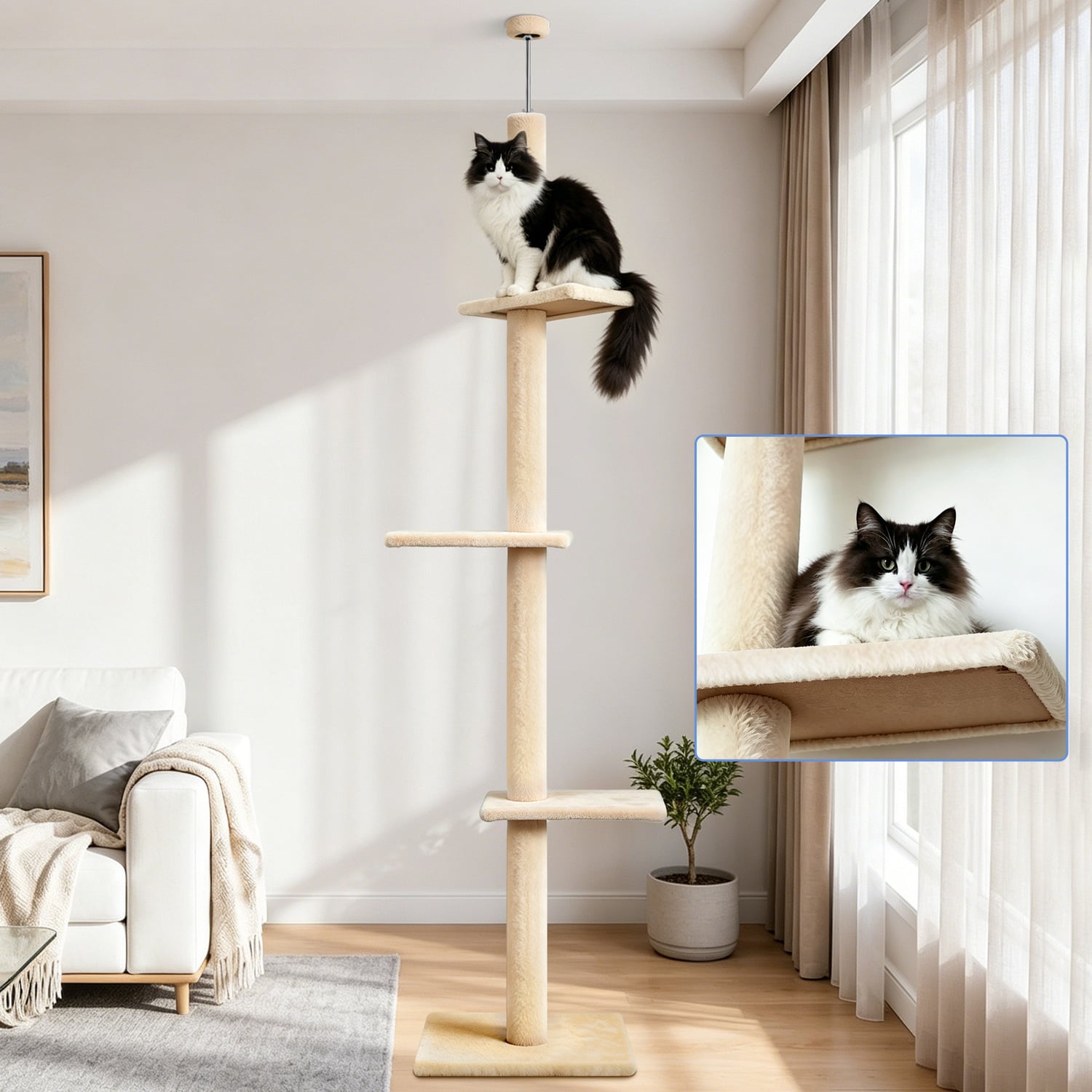 286cm Cecil Cat Tree