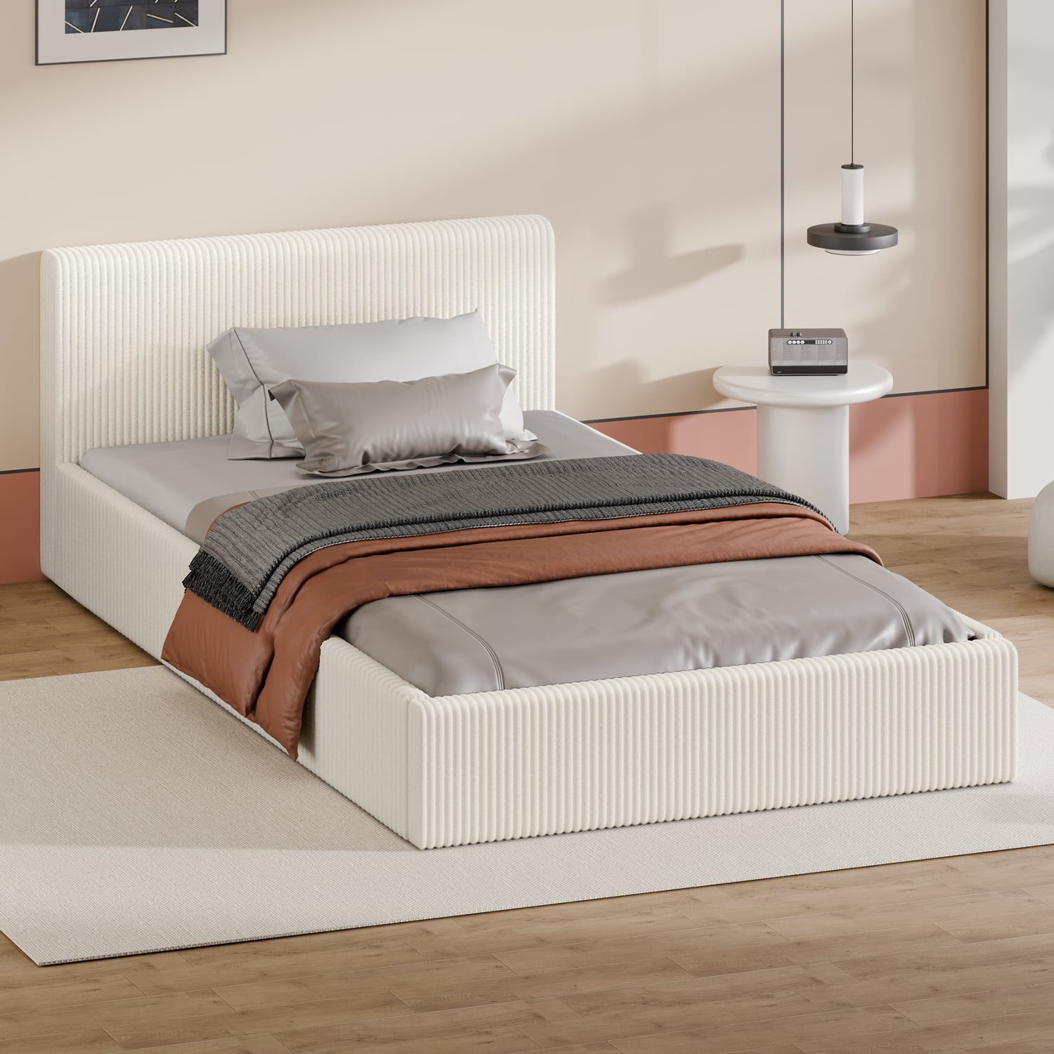 Adeline Corduroy Bed Frame