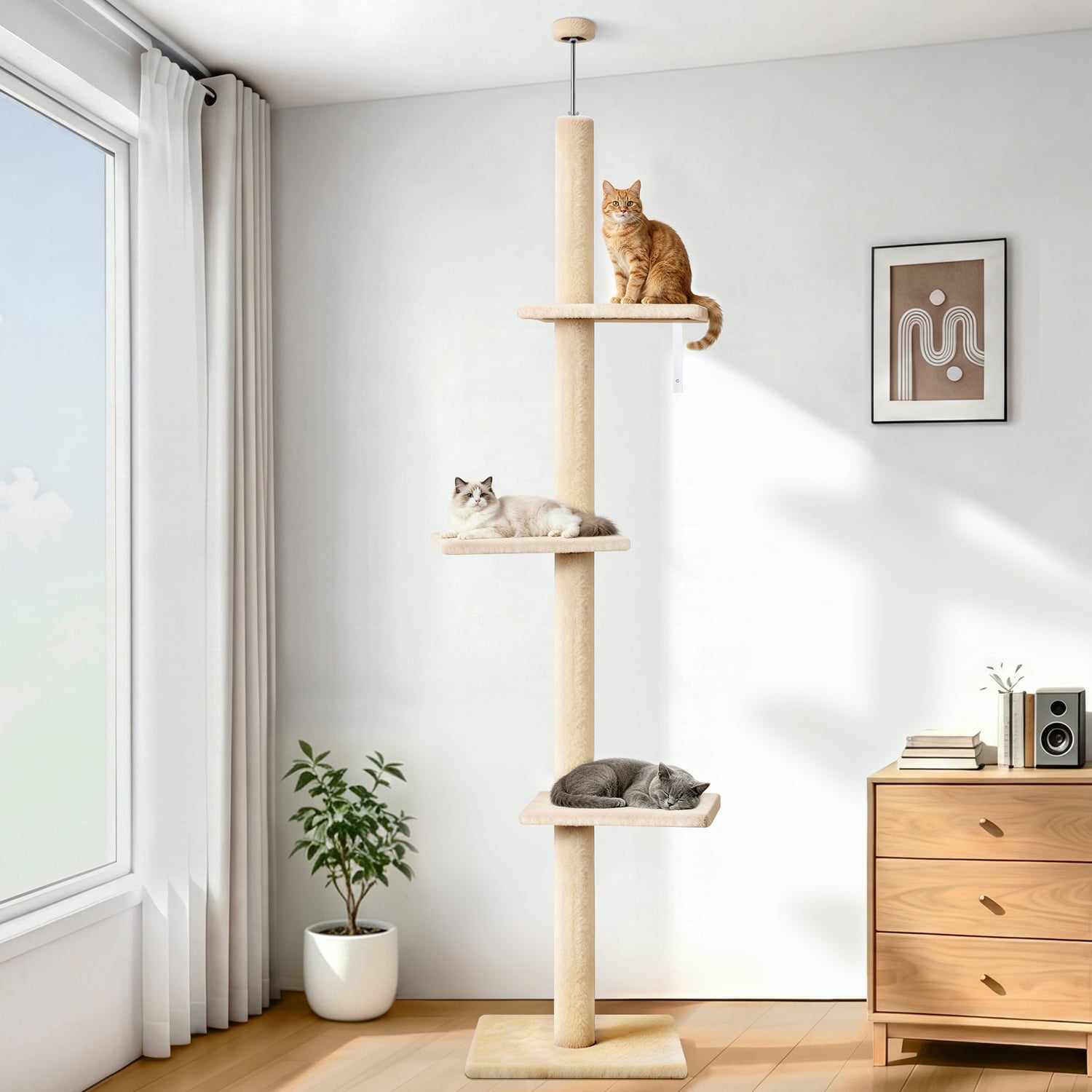 286cm Cecil Cat Tree