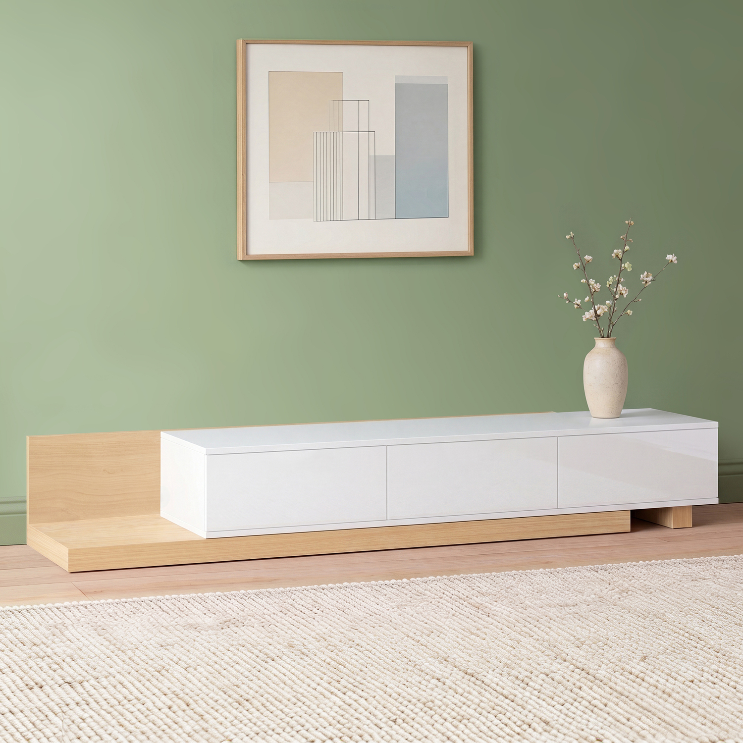 Faiza Extendable Entertainment Unit