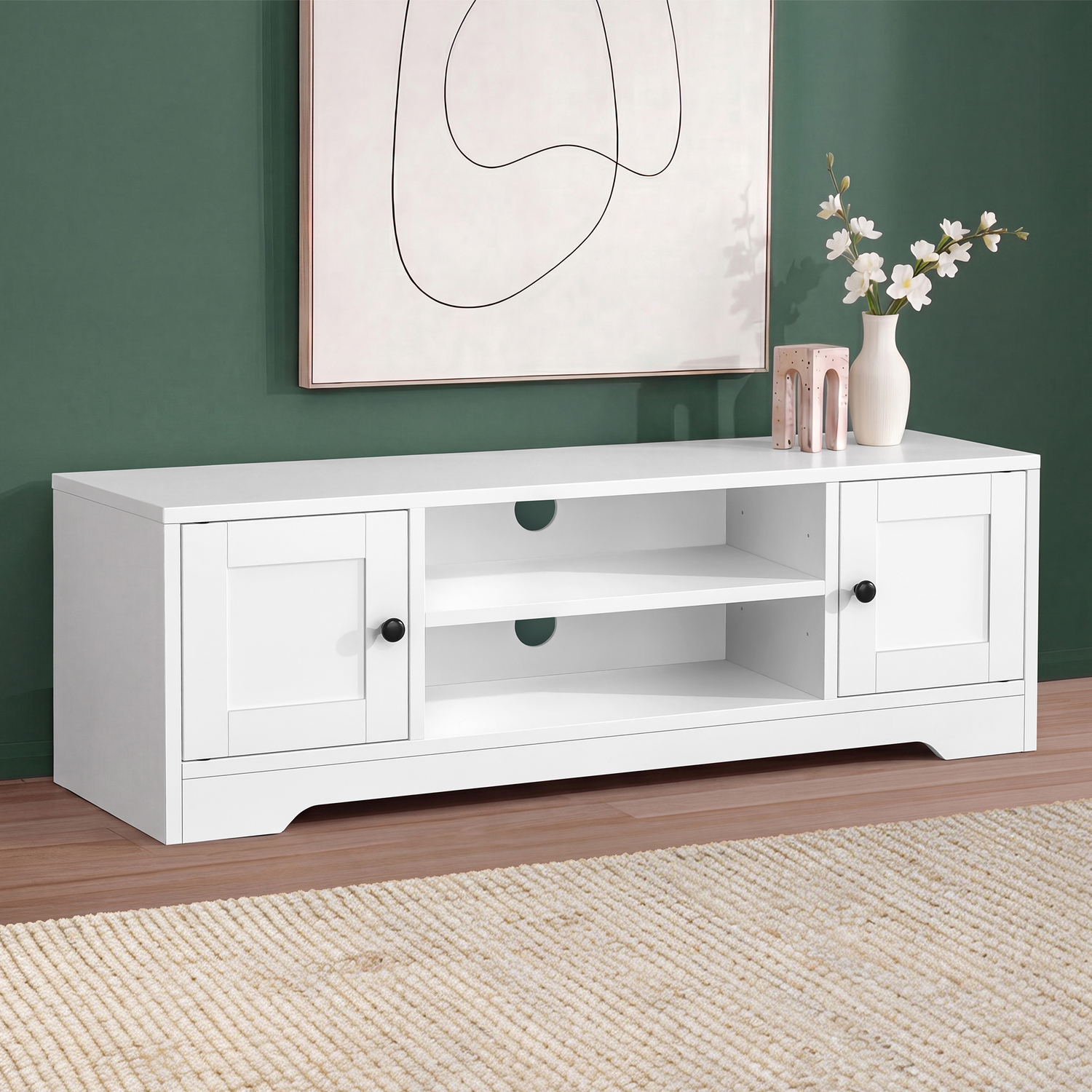 120cm Armaan 2 Door Entertainment Unit