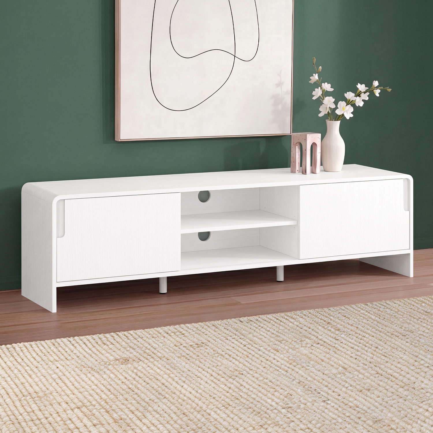 150cm Tyron 2 Sliding Door Entertainment Unit