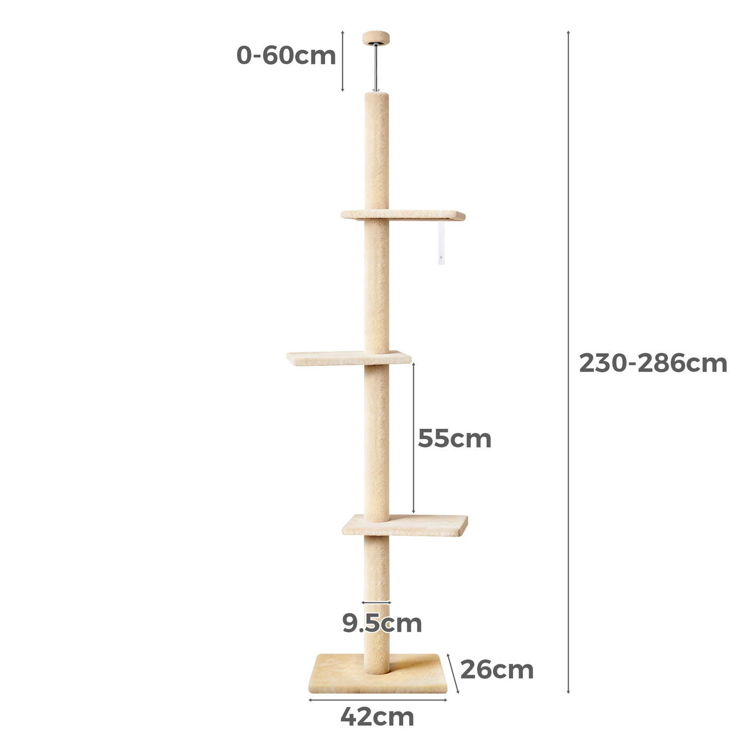 286cm Cecil Cat Tree