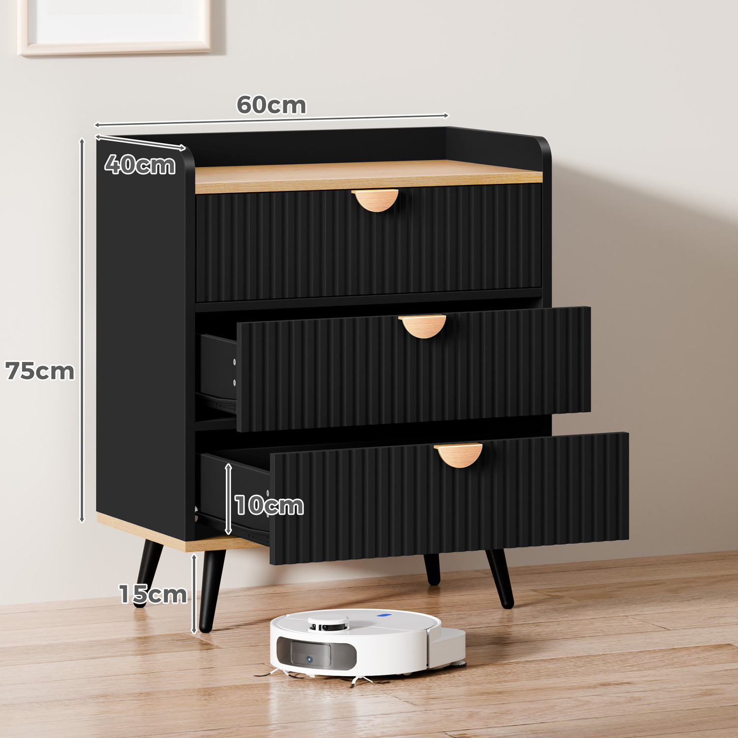 Bexley 3 Drawer Chest