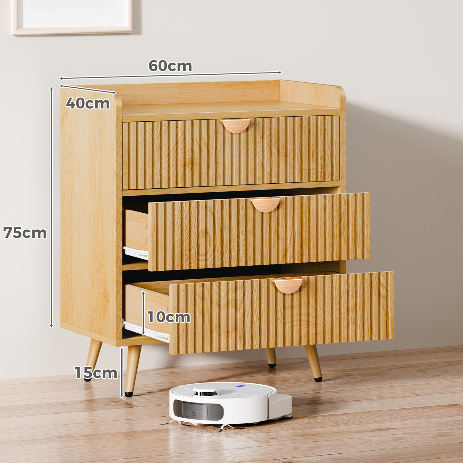 Bexley 3 Drawer Chest