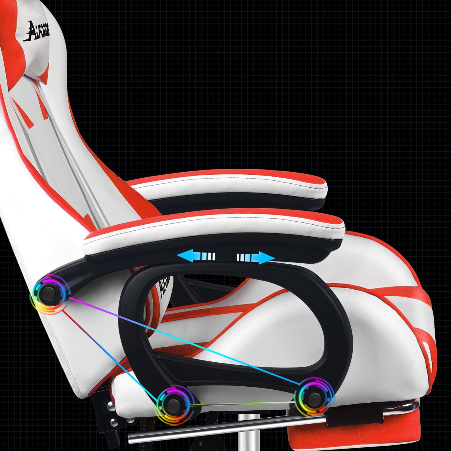 Kostis Gaming Massage Office Chair with Footrest