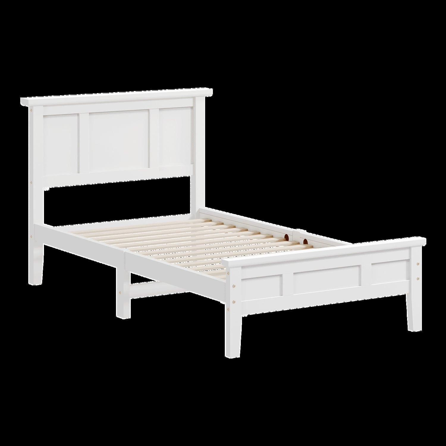 Norris Pine Wood Platform Bed