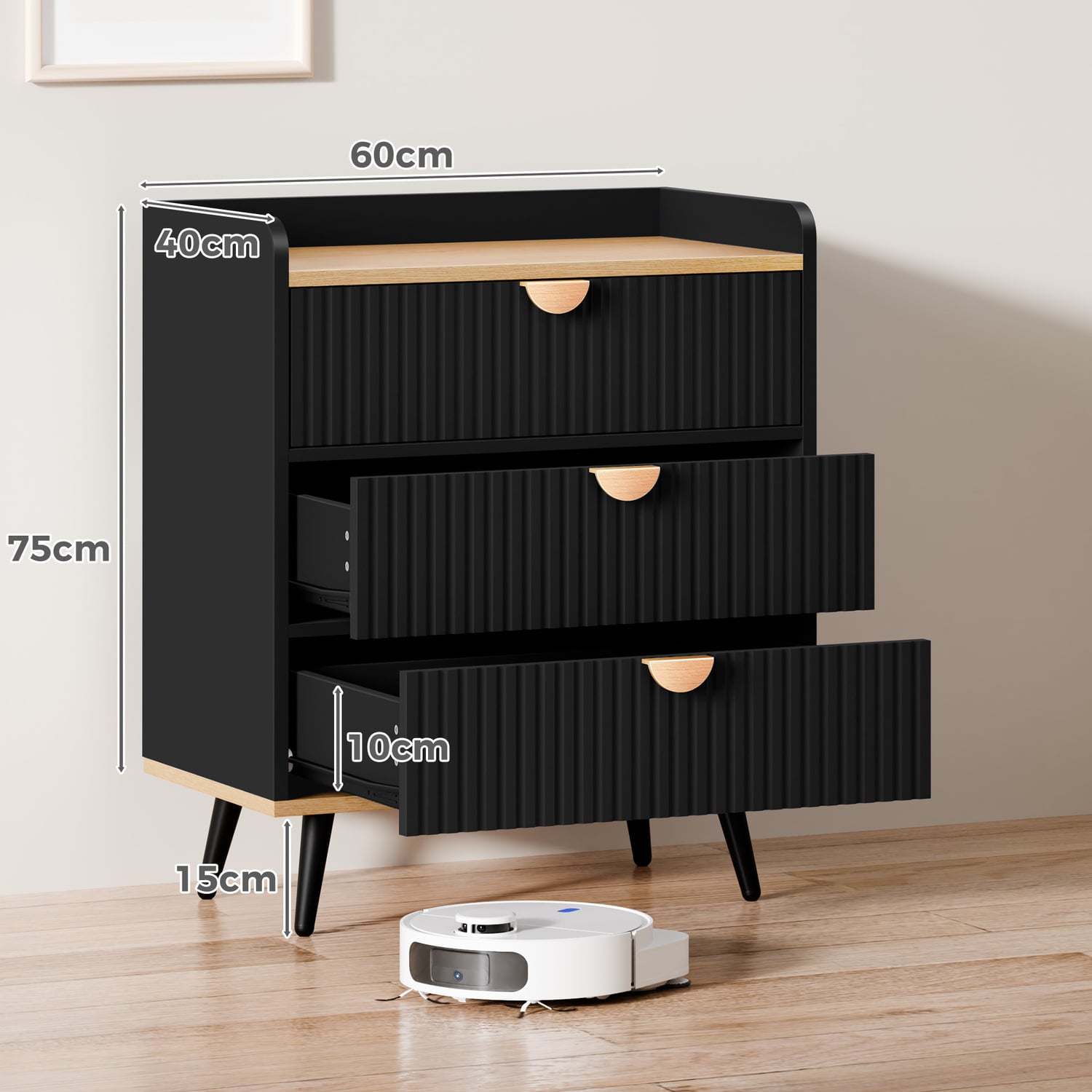 Bexley 3 Drawer Chest