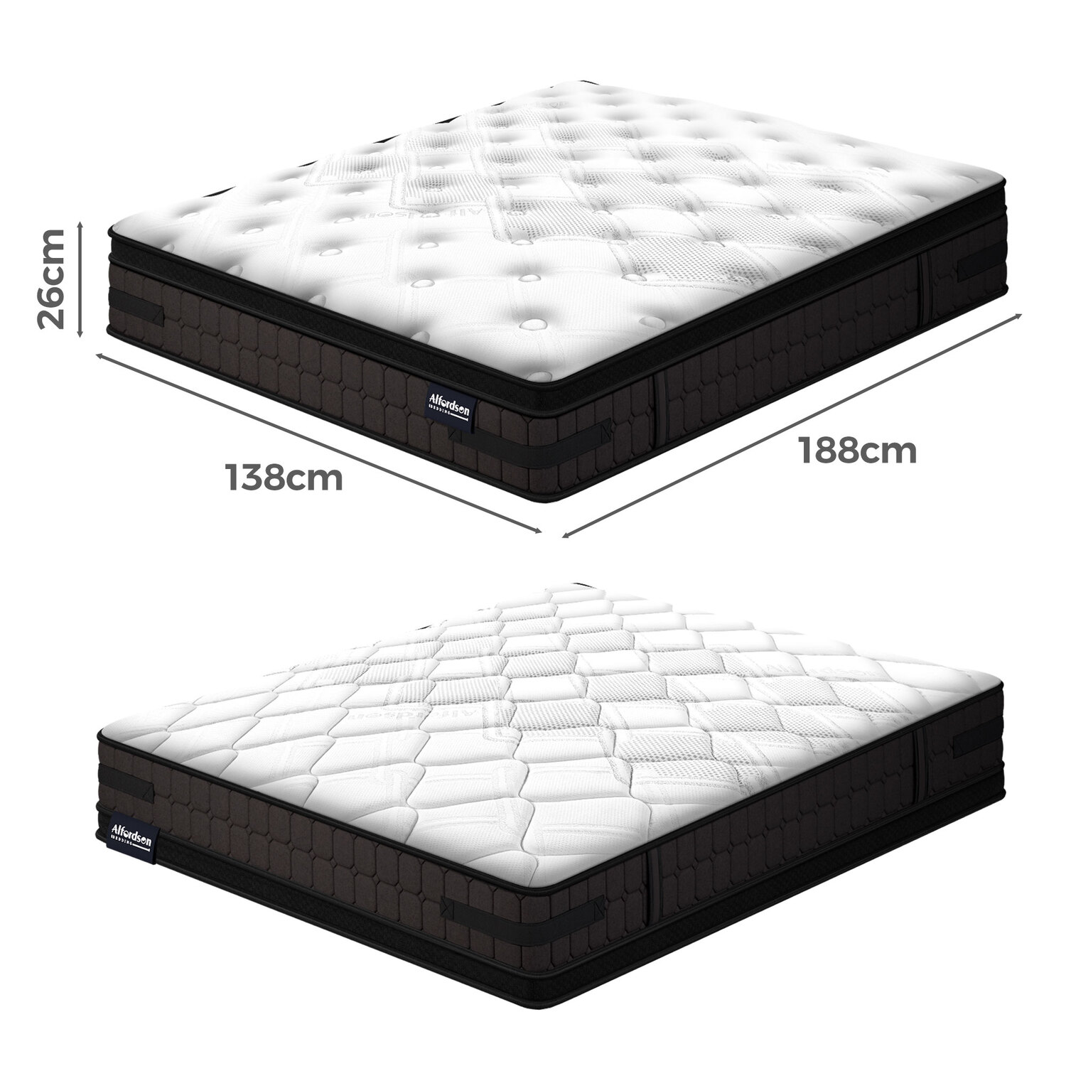 Idella Double-Sided Bonell Spring Mattress