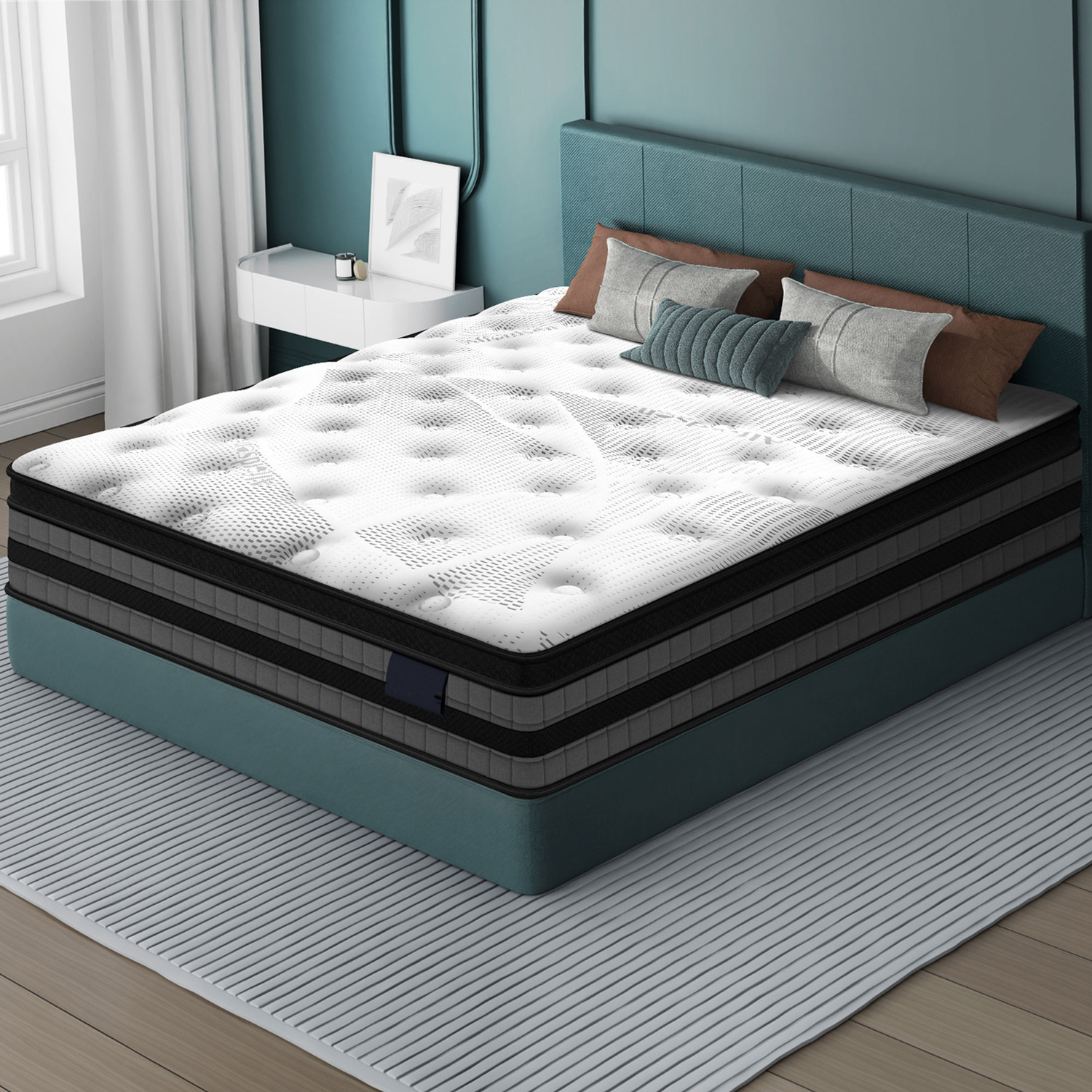 Medium Tiara Bonnell Spring Mattress