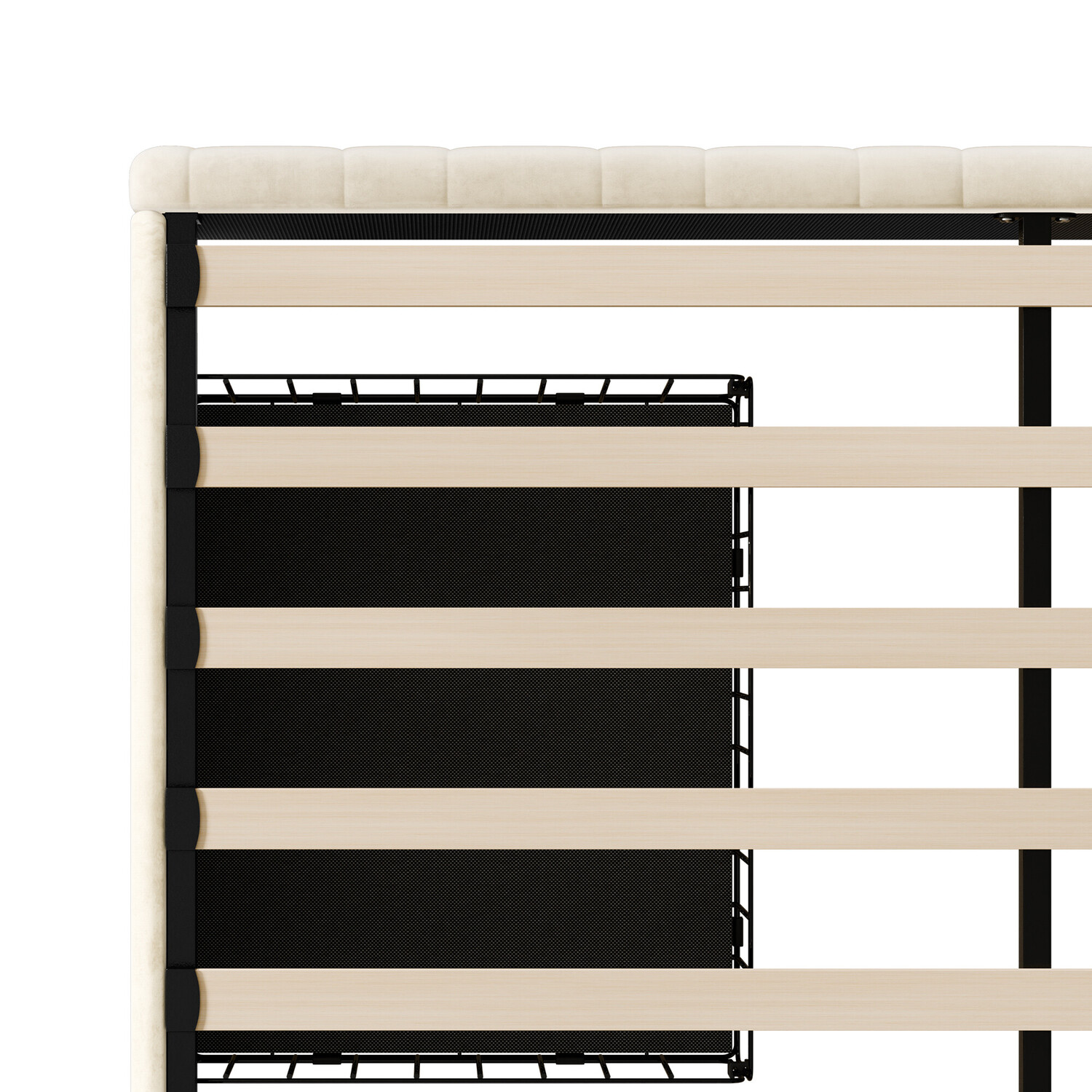 Landon Bed Frame with Charging Station & Drawers
