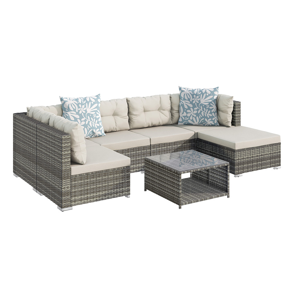 6 Seater Nilda Outdoor Lounge Sofa Set