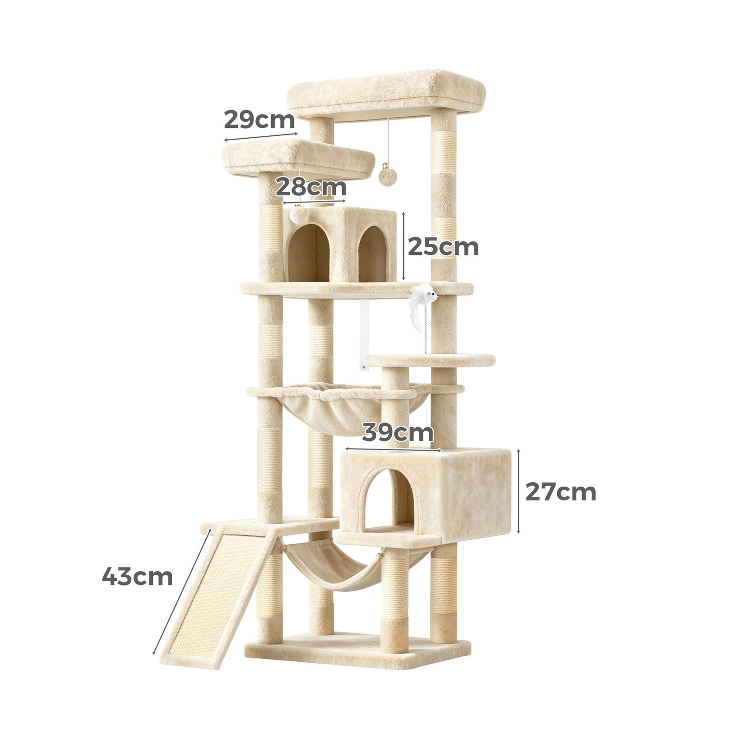 180cm Luna Cat Tree