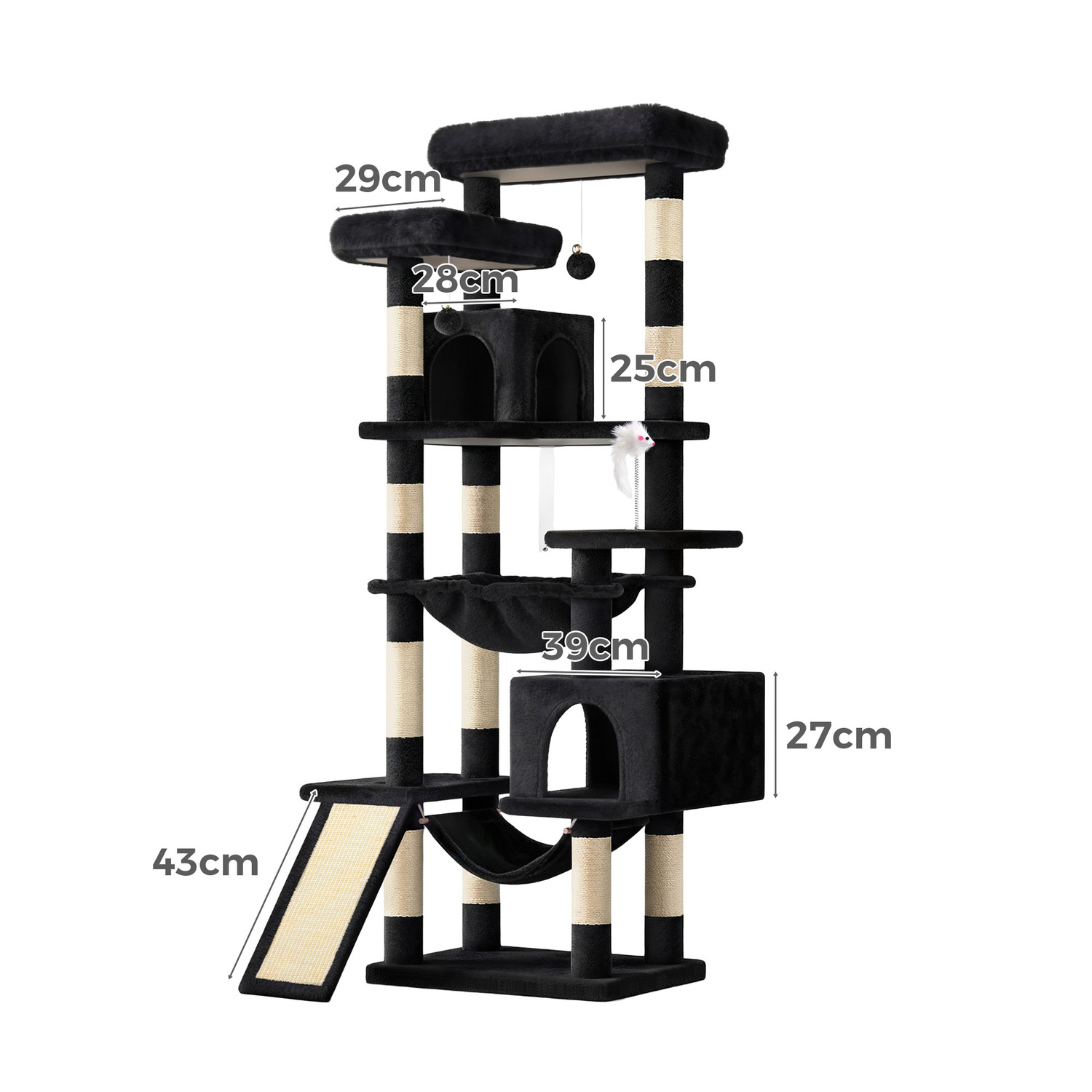 180cm Luna Cat Tree