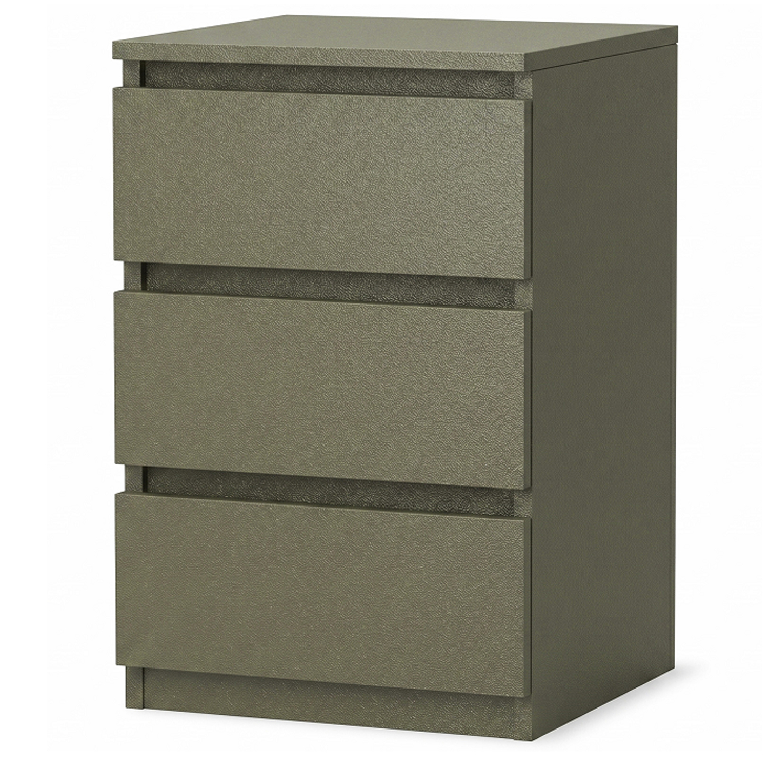 Regal 3 Drawer Bedside Table