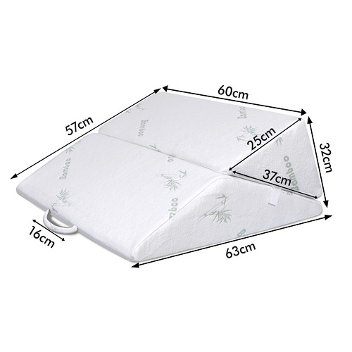 StarryEucalypt 2 Piece BambooBlend Wedge Pillow Set Temple & ster