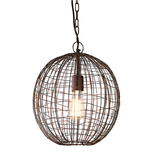 Cray-Round-Wire-Weave-Pendant-Light