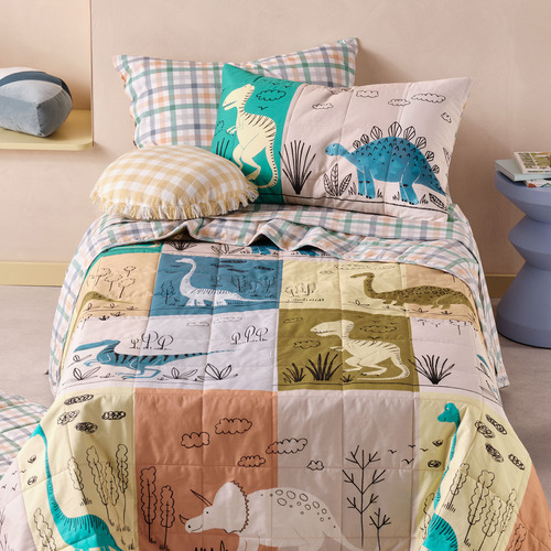 Prehistoric Patchwork Coverlet Set