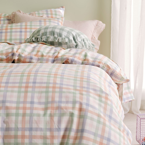 Orange Playground Quilt Cover Set