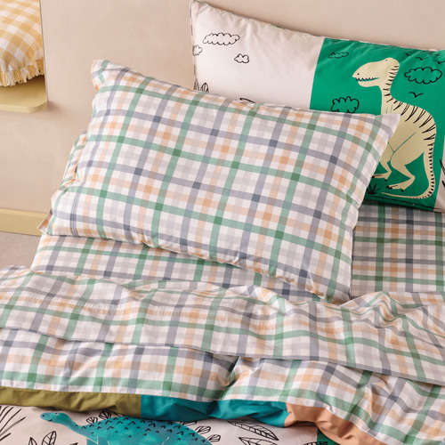 Prehistoric Patchwork Quilt Cover Set